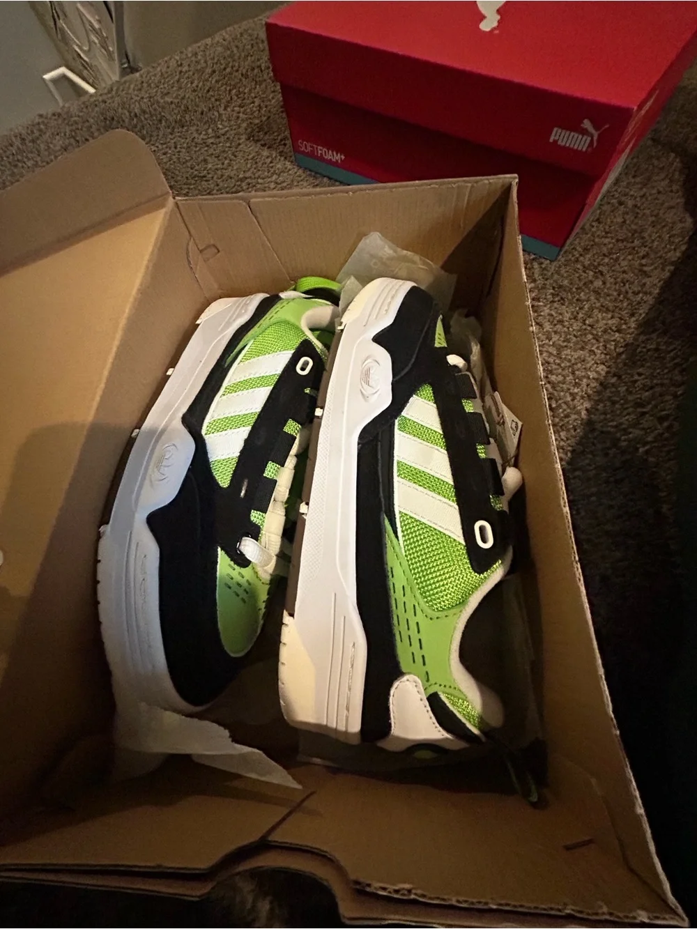 Size 6.5 Men's adidas Originals ADI2000 Sneakers GY5272 Semi Solar Green